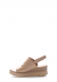 Epikoza Dışı ve İçi Hakiki Deri Capıcıno Kadın Günlük Sandalet SS166212611357