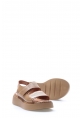 Epikoza Dışı ve İçi Hakiki Deri Capıcıno Kadın Klasik Sandalet SS166212611380