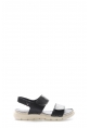 Epikoza Dışı ve İçi Hakiki Deri Siyah Düz Kadın Klasik Sandalet SS16972261832