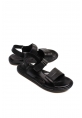 Epikoza Dışı Ve İçi Hakiki Deri Siyah Klasik Erkek Sandalet SS1601813318-507