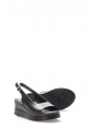 Epikoza Dışı ve İçi Hakiki Deri Siyah Kadın Klasik Günlük Sandalet SS166212611356
