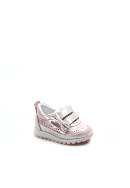 Epikoza Dışı ve İçi Hakiki Deri Pudra Simli Kız Çocuk Spor Sneaker Ayakkabı SS168379228