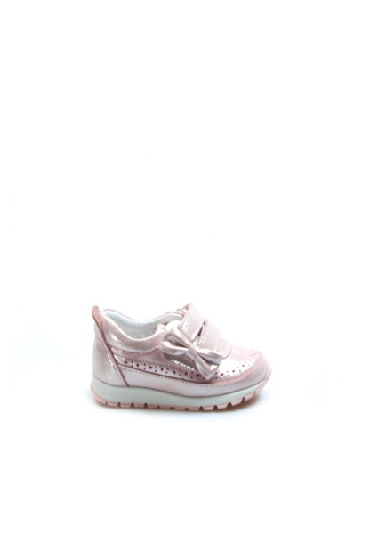 Epikoza Dışı ve İçi Hakiki Deri Pudra Simli Kız Çocuk Spor Sneaker Ayakkabı SS168379228