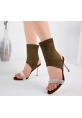 LQZ Shoes Brit Kahverengi  Süet Booite