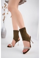 LQZ Shoes Brit Kahverengi  Süet Booite