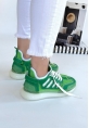 LQZ Shoes Giwen Yeşil Süet Bağcıklı Spor Ayakkabı