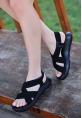 Epikoza Siyah Lastikli Sandalet LQZ2021KD692