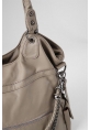 LQZ Shoes Silla Vizon Cilt Omuz Çantası